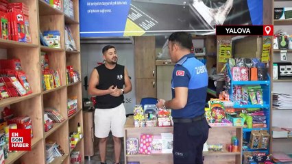 Yalova’da zabıtadan kantinlerde denetim