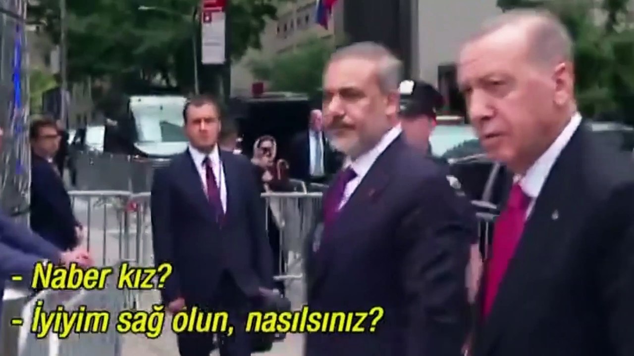 Erdoğan'dan A Haber muhabirine: Naber kız?