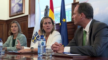 La Xunta se compromete a exigir que el plan director del Corredor Atlántico incluya el Puerto de Vigo y el impulso de la salida sur