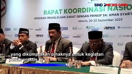 Masuki Tahun Politik, Baznas Larang Dana ZIS Digunakan untuk Politik