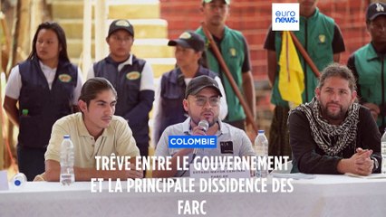 Trêve entre le gouvernement et la dissidence des FARC