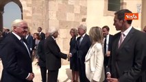 Mattarella incontra a Siracusa Capo Stato tedesco Frank-Walter Steinmeier per Premio dei Presidenti