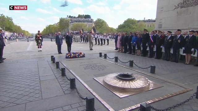 Visite de Charles III : le roi et la reine Camilla accueillis par Emmanuel Macron