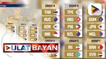 Gilas Pilipinas, kasama sa Group B ng 2025 FIBA Asia Cup qualifiers