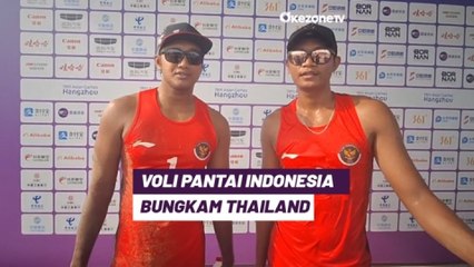 Indonesia Lolos 16 Besar Voli Pantai Asian Games 2023, Ashfiyah dan Bintang Ucapkan Syukur