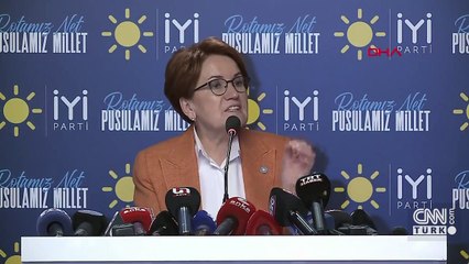 SON DAKİKA: Akşener, İYİ Parti'nin İzmir adayını açıkladı