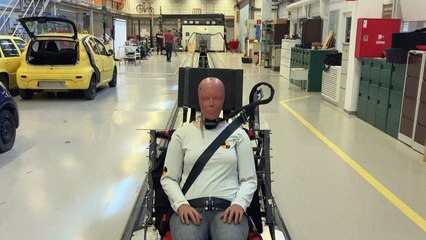 World-first 'female' crash test dummy made in Sweden