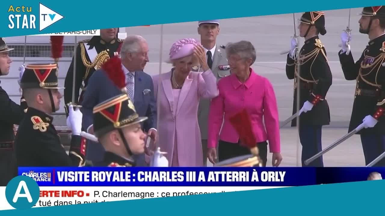 Charles III en France  looks coordonnées… ce clin d’oeil mode de la reine Camilla et Elisabeth Born