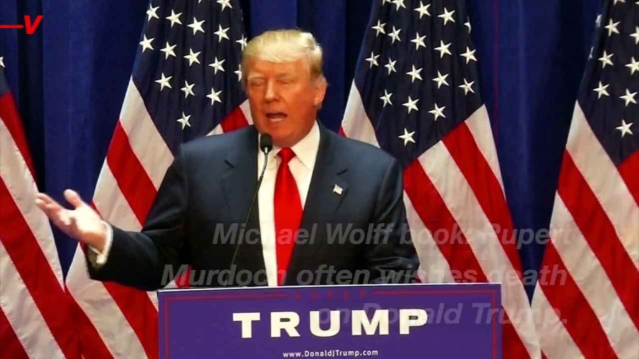 Michael Wolff Book: Rupert Murdoch 'Frothing-at-the-mouth" Enemy of Donald Trump