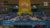 Reporte 360° 20-09: Líderes mundiales prosiguen debate en la ONU sobre esfuerzos para el desarrollo