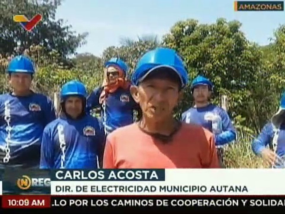 Amazonas | Continúan los trabajos de sustitución y mantenimiento de luminarias en el mcpio. Autana