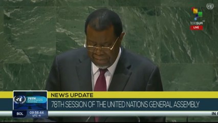"Namibia moves forward to meet the 2030 agenda with hope and optimism for the future"