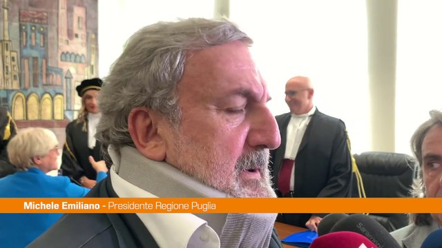 Corte dei Conti, Emiliano La Regione Puglia è ben amministrata