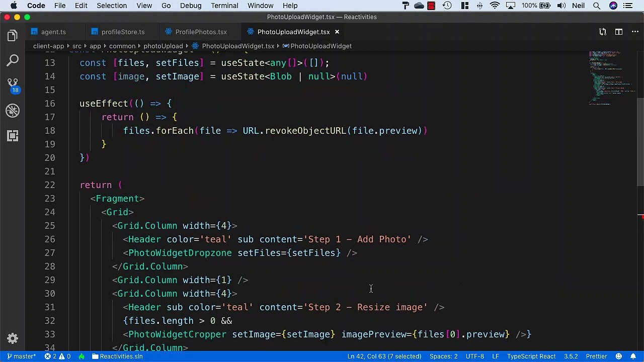 Photo Upload Part 2 - Client (Legacy) - Adding the photo upload functionality to the Profile component