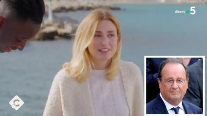 Julie Gayet lance un avertissement à François Hollande en pleine émission...