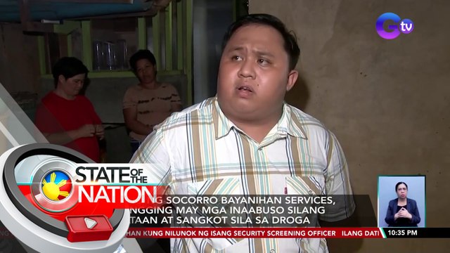 Pinuno ng Socorro Bayanihan Services, itinangging may mga inaabuso silang kabataan at sangkot sila sa droga | SONA