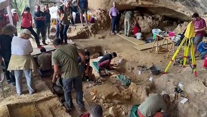 Una excavación en Tamajón permite conocer la vida de los hombres del Paleolítico Superior