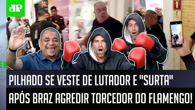 PILHADO TEM SURTO HISTÓRICO! O Flamengo É UMA ZOOONAAA! Marcos Braz AGRIDE TORCEDOR em shopping!
