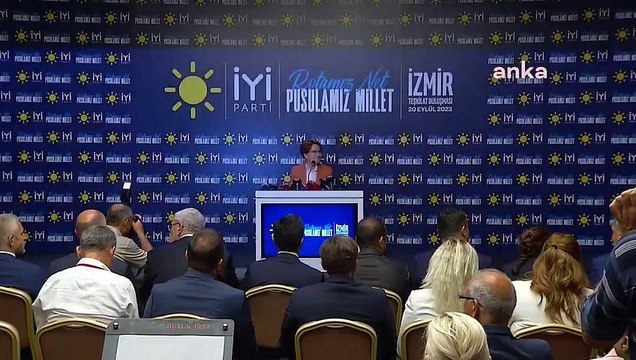 Akşener, Ümit Özlale'yi İzmir Büyükşehir Belediye Başkan Adayı Olarak Açıkladı: İzmir'i Kokudan, Sığınmacıdan Kurtaracak