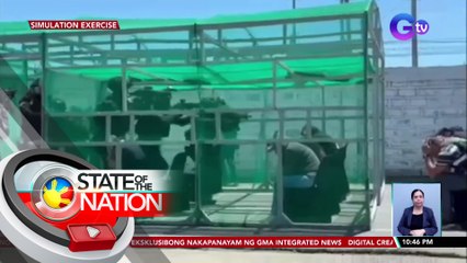 Pagsasanay sa pagresponde sa hostage-taking sa eroplano, isinagawa ng PNP Aviation Security Group | SONA