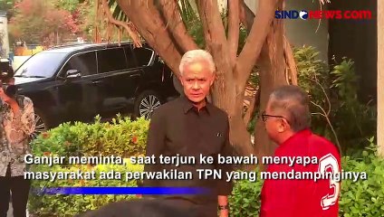 Sering Berkeliling ke Daerah, Ganjar Minta Ada TPN yang Ikut Mendampingi