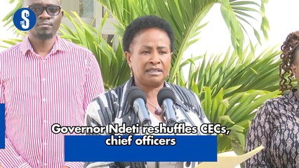 Governor Ndeti reshuffles CECs, chief officers