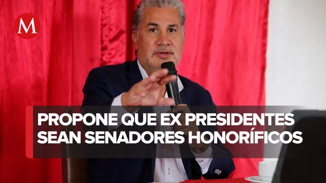 Senador de Morena propone que ex presidentes sean senadores honoríficos tras concluir mandato