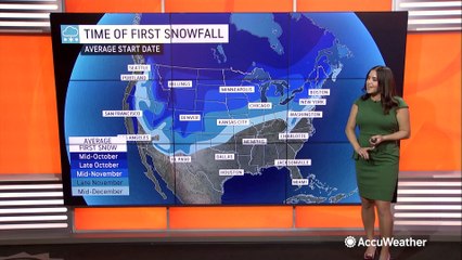 Snow to blanket northern Rockies this week