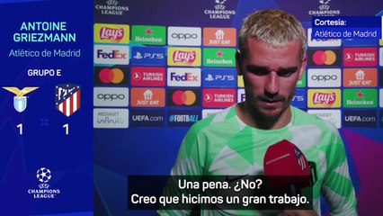 Download Video: Declaraciones Griezmann, Savic y Samu Lino tras el Lazio vs. Atlético de Madrid de Champions League