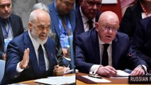 Rusia se peleó con el presidente del Consejo de Seguridad de la ONU porque no le gusto que Zelenski hablara primero