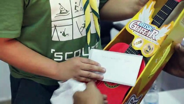 Libyan scouts send toys and letters to the children in flood-stricken Derna