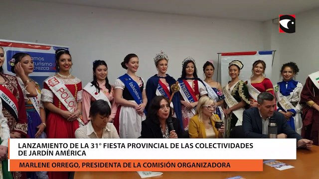 Lanzamiento de la 31° Fiesta Provincial de las Colectividades de Jardín América