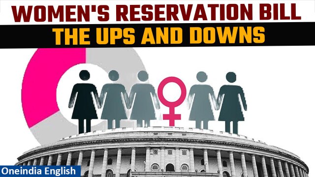 Women’s Reservation Bill: Chequered history of the Women’s reservation bill in India | Oneindia News