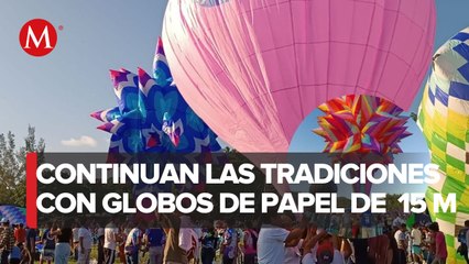 Download Video: Globos de papel pintan fiestas patrias de San Andrés Tuxtla, Veracruz desde 1914