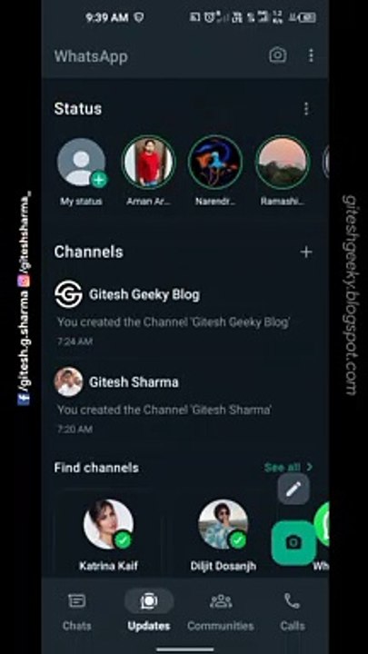 How to create WhatsApp channel and get verified?