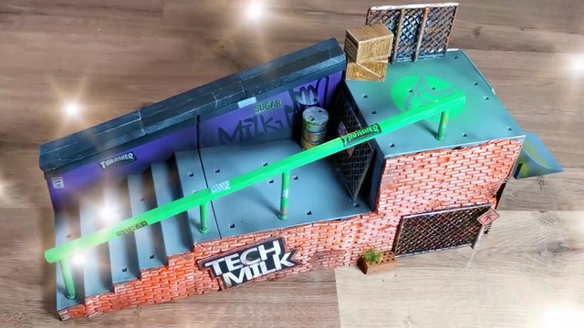 DIY Tech Deck Fingerboard CUSTOMISATION EXTREME Nyjah Huston Skate Park