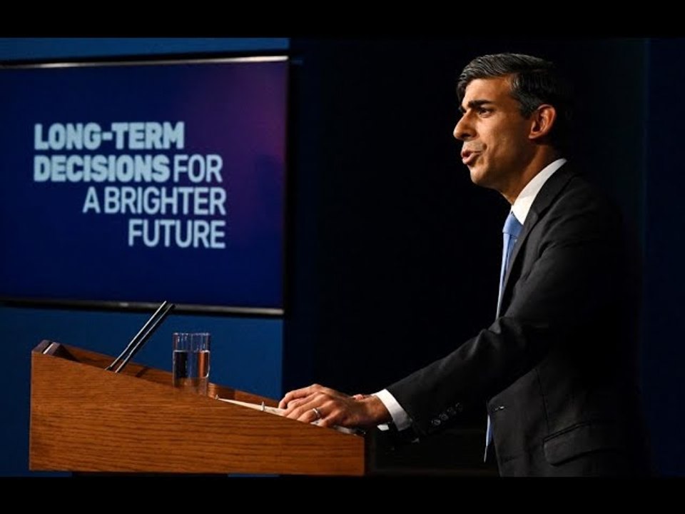 En Grande Bretagne, Rishi Sunak veut ralentir le rythme de la transition