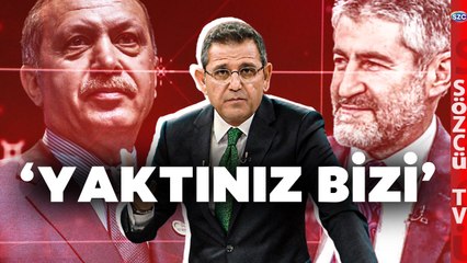 'EY İKİLİ YAKTINIZ BİZİ' Fatih Portakal Nureddin Nebati ve Erdoğan'a Seslendi!