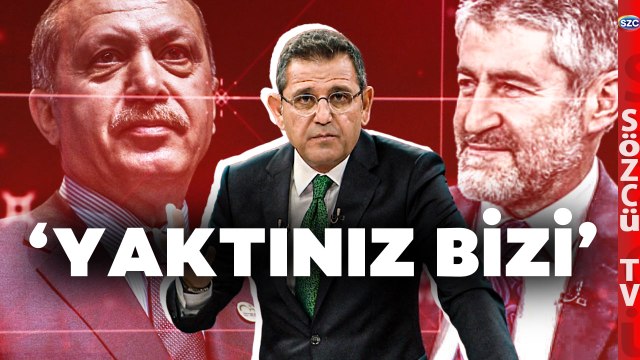 'EY İKİLİ YAKTINIZ BİZİ' Fatih Portakal Nureddin Nebati ve Erdoğan'a Seslendi!
