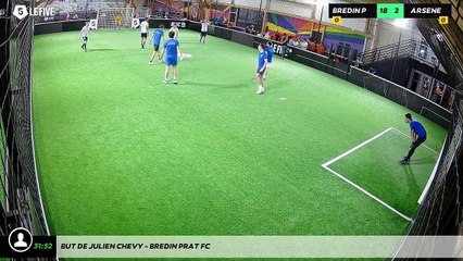 But de Julien CHEVY - BREDIN PRAT FC