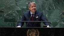 Guillermo Lasso solicitó ante el Consejo de Seguridad de la ONU redoblar los apoyos para la paz entre Rusia y Ucrania