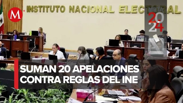 Ante TEPJF, las reglas del INE para registro de candidaturas al 2024 acumulan 20 impugnaciones