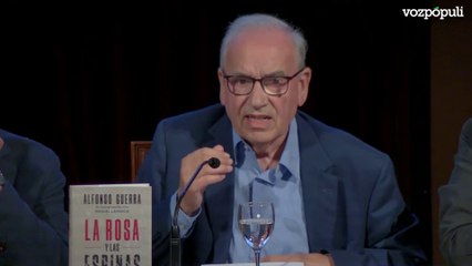 Alfonso Guerra sobre la amnistía: "Es la humillación deliberada de la generación de la Transición"
