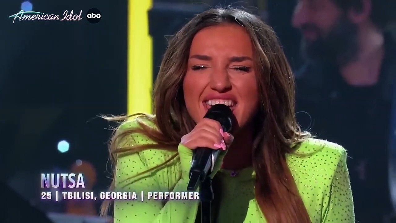 Diva! Nutsa Is An Entertainer As She Sings -Proud Mary- - American Idol 2023