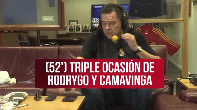 De la desesperación a la euforia: la reacción de Roncero a la victoria en Champions