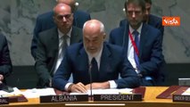 Amb. russo all'Onu contesta presenza Zelensky, Edi Rama: Fermate la guerra e non lo invitiamo