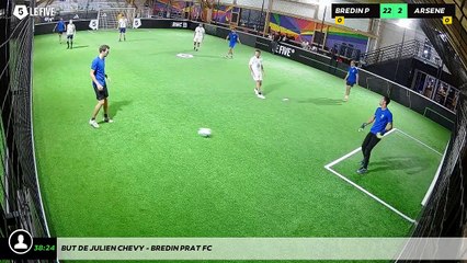 But de Julien CHEVY - BREDIN PRAT FC