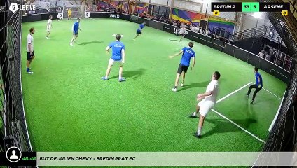 But de Julien CHEVY - BREDIN PRAT FC