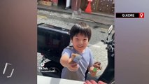 Türk dondurmacının Koreli çocukla imtihanı