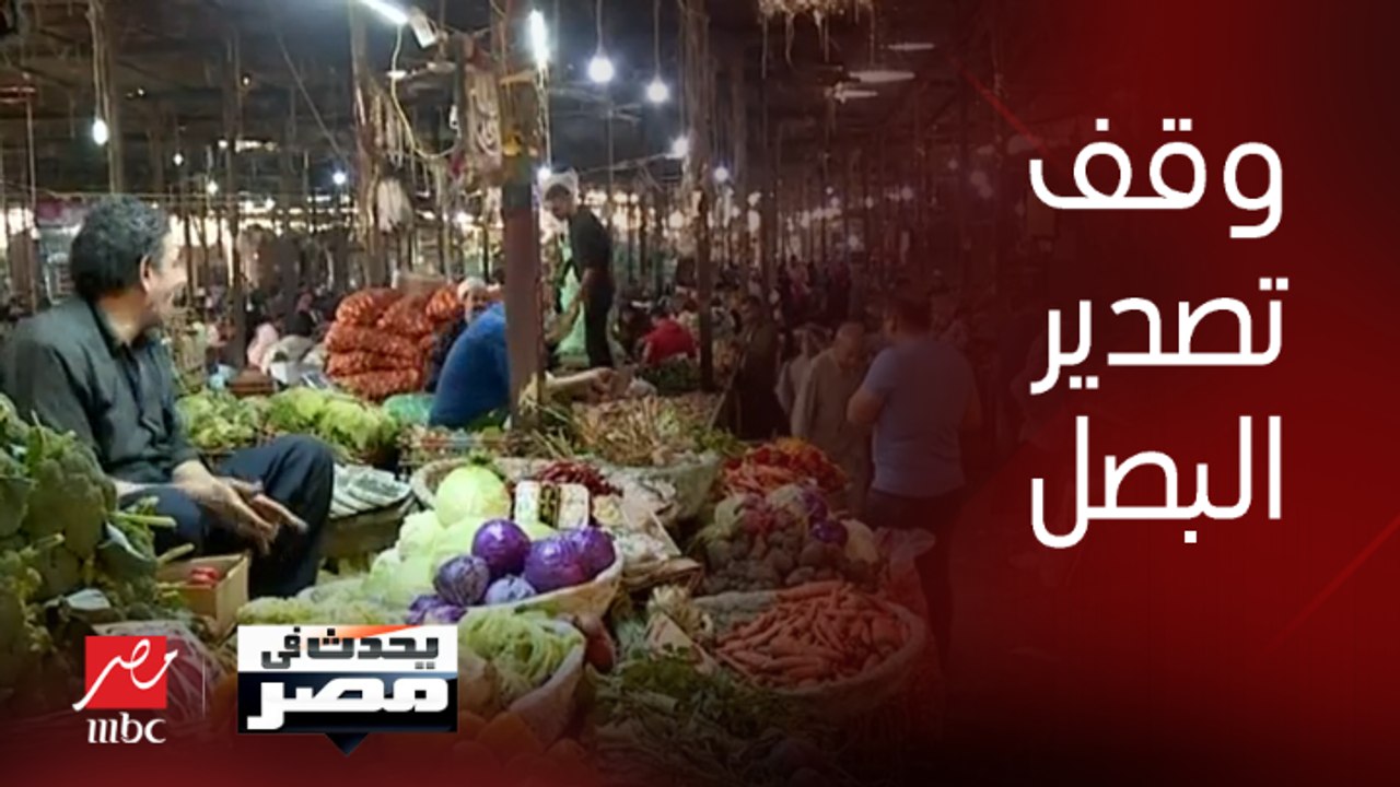 مدير معهد المحاصيل الحقلية بوزارة الزراعة: قرار إيقاف تصدير البصل لمدة 3 شهور سيؤدي إلى انخفاض سعره بالسوق